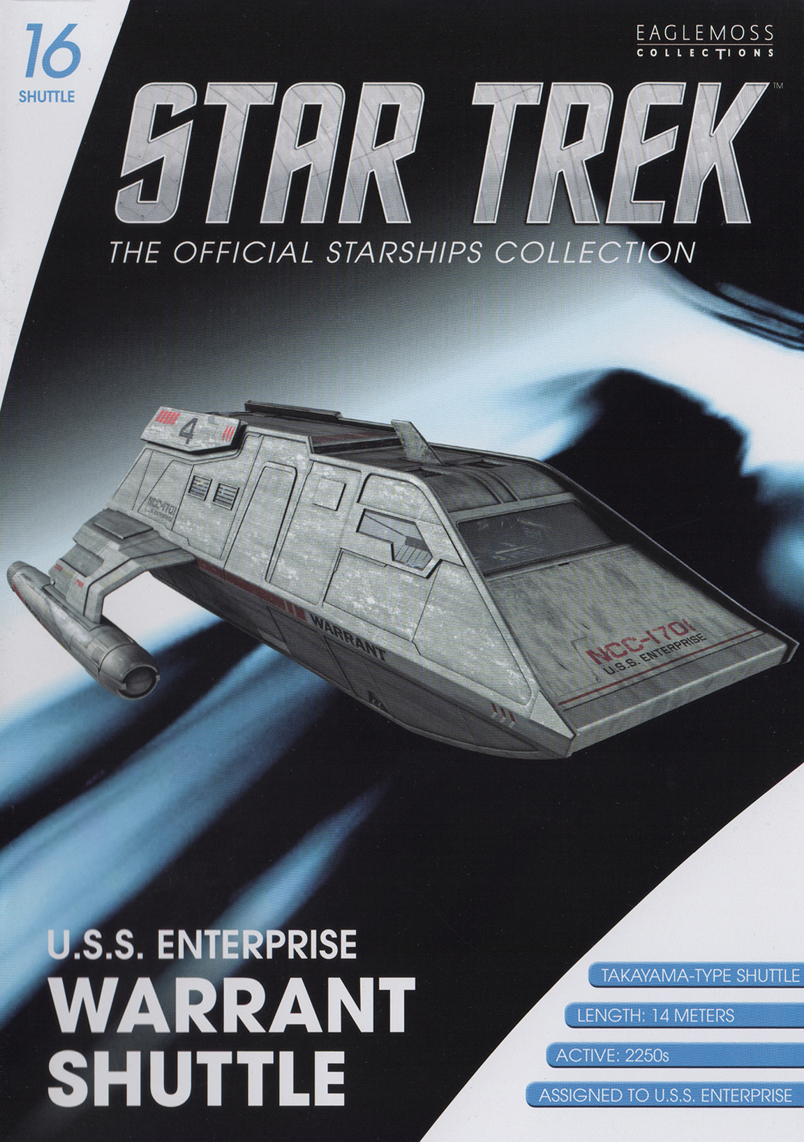 Eaglemoss Star Trek Starships Suttlecraft Issue 16