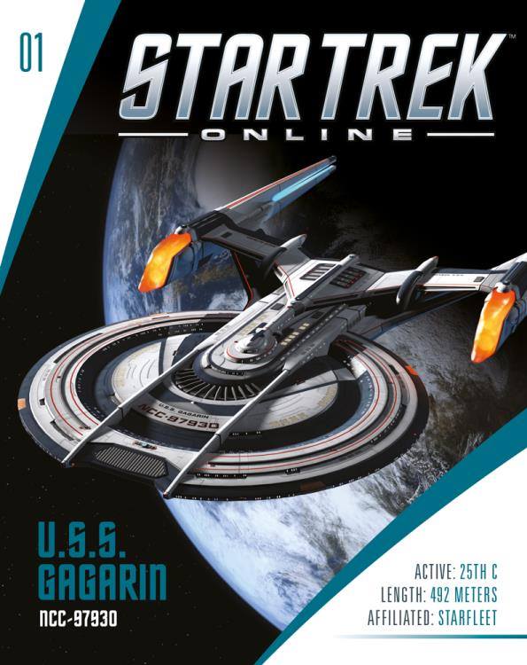 Eaglemoss Star Trek Online Starships Issue 1 Magazine