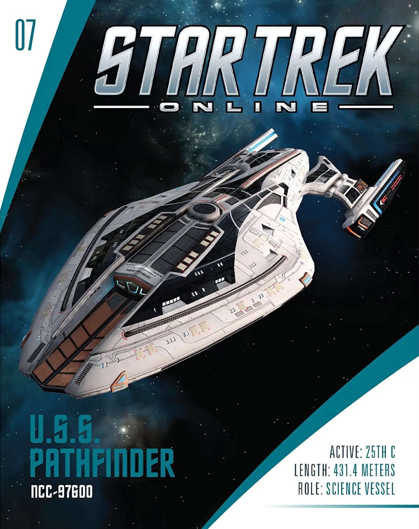 Eaglemoss Star Trek Online Starships Issue 7 Magazine