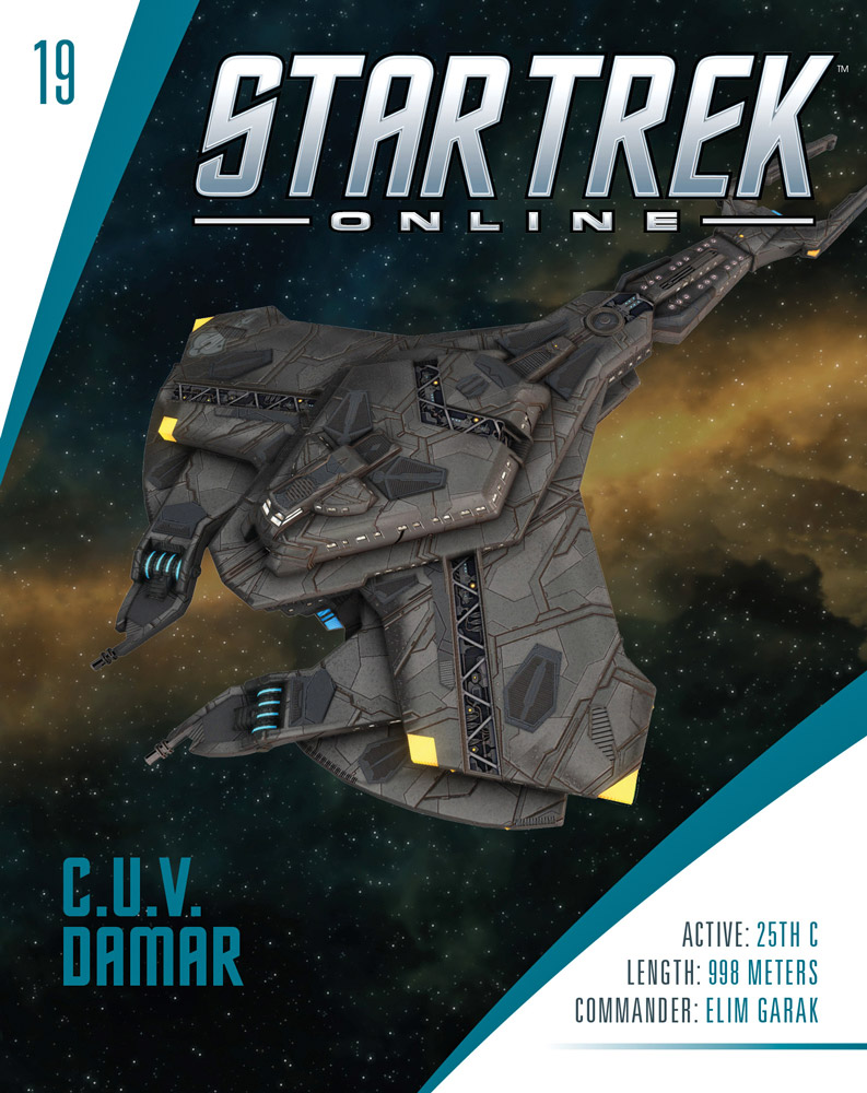 Eaglemoss Star Trek Online Starships Issue 19 Magazine