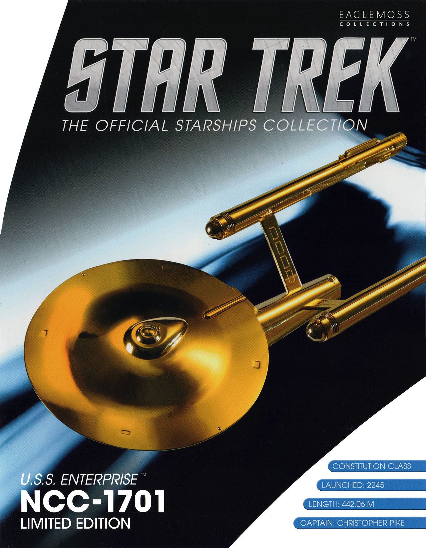 Eaglemoss Star Trek Starships XL Gold Issue 2