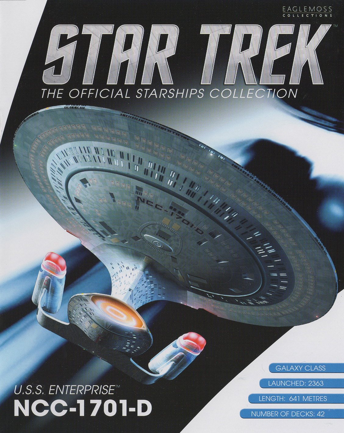 Eaglemoss Star Trek Starships Repack Magazine 1701-D