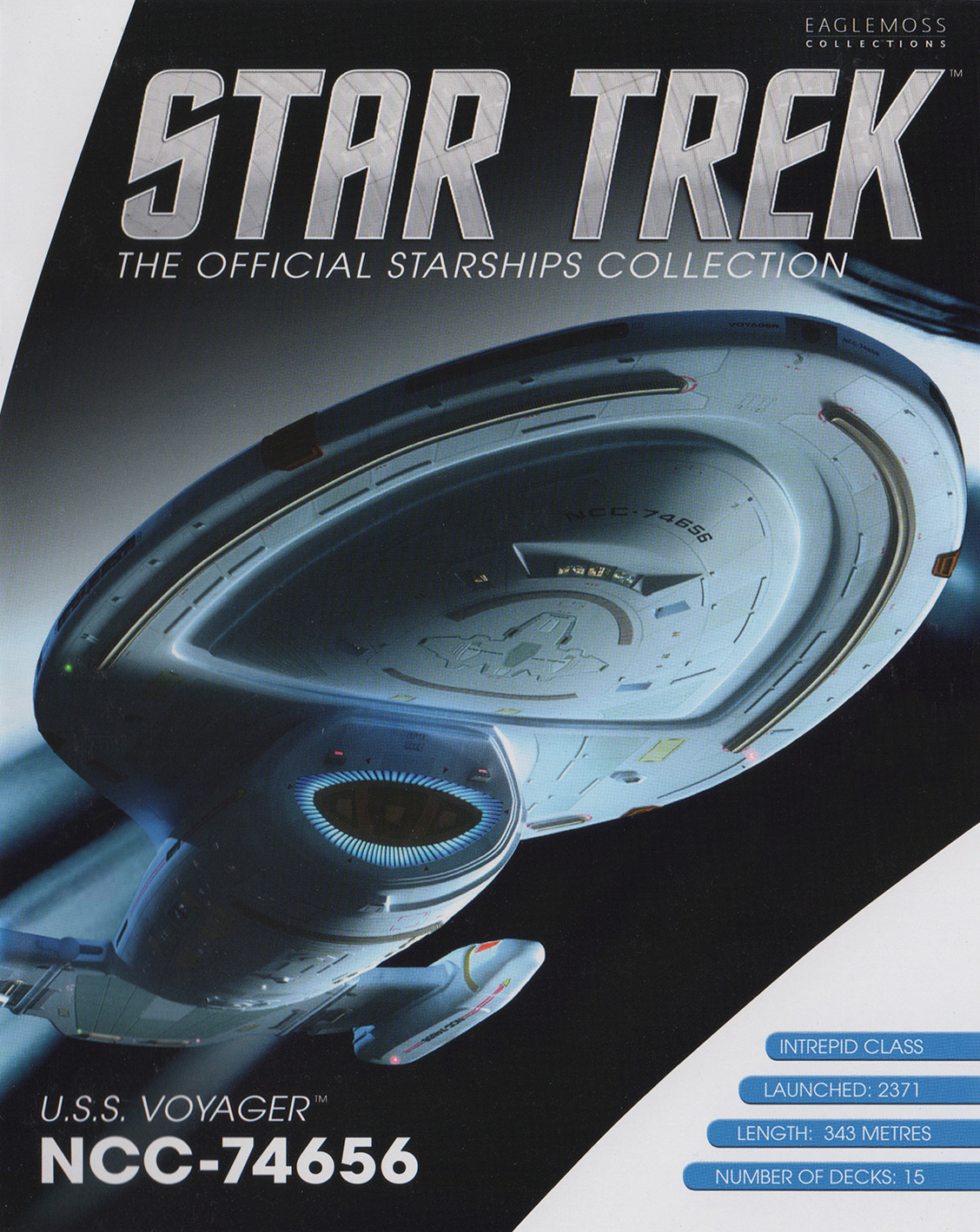 Eaglemoss Star Trek Starships Repack Magazine Voyager