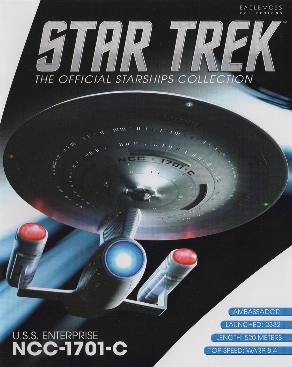 Eaglemoss Star Trek Starships Repack Magazine 1701-C