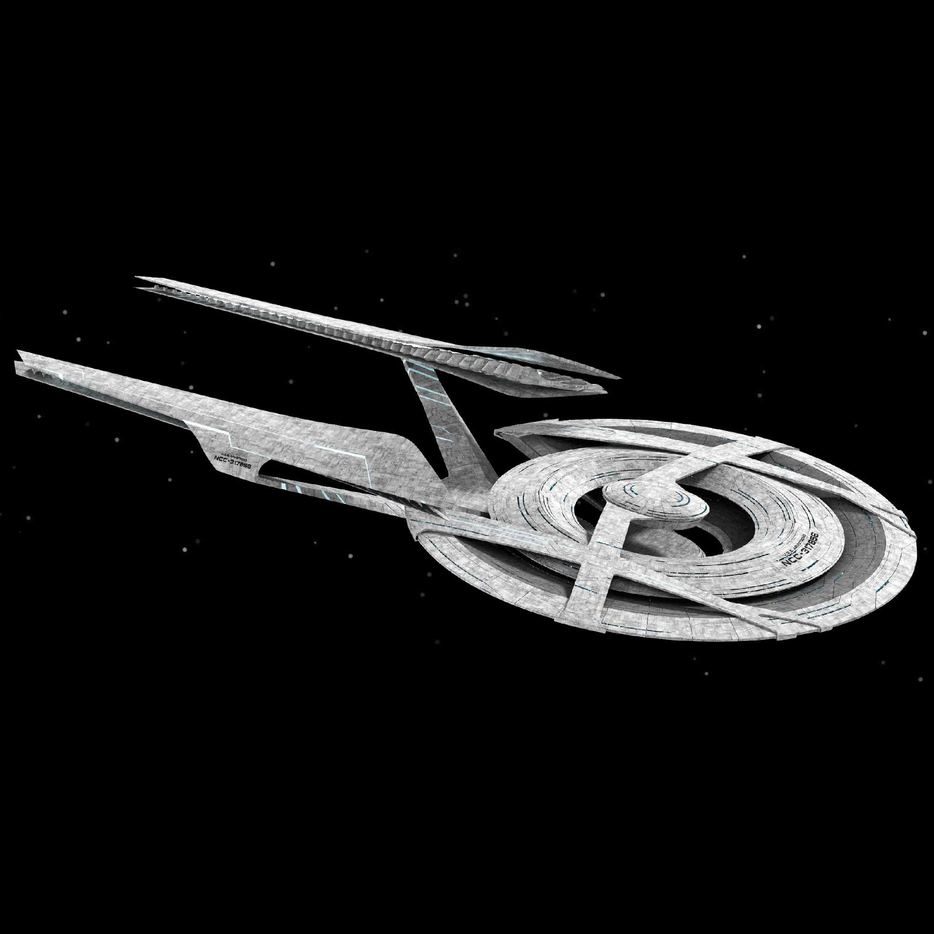 Eaglemoss Star Trek Starships Discovery USS Excalibur