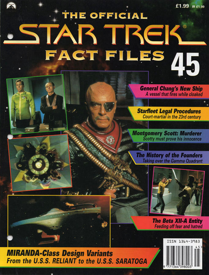 Star Trek Fact Files Cover 045