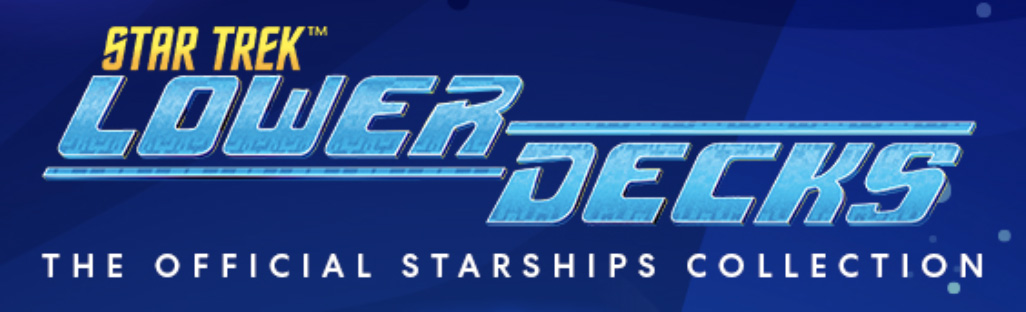 Eaglemoss Star Trek Lower Decks Starships Collection Logo