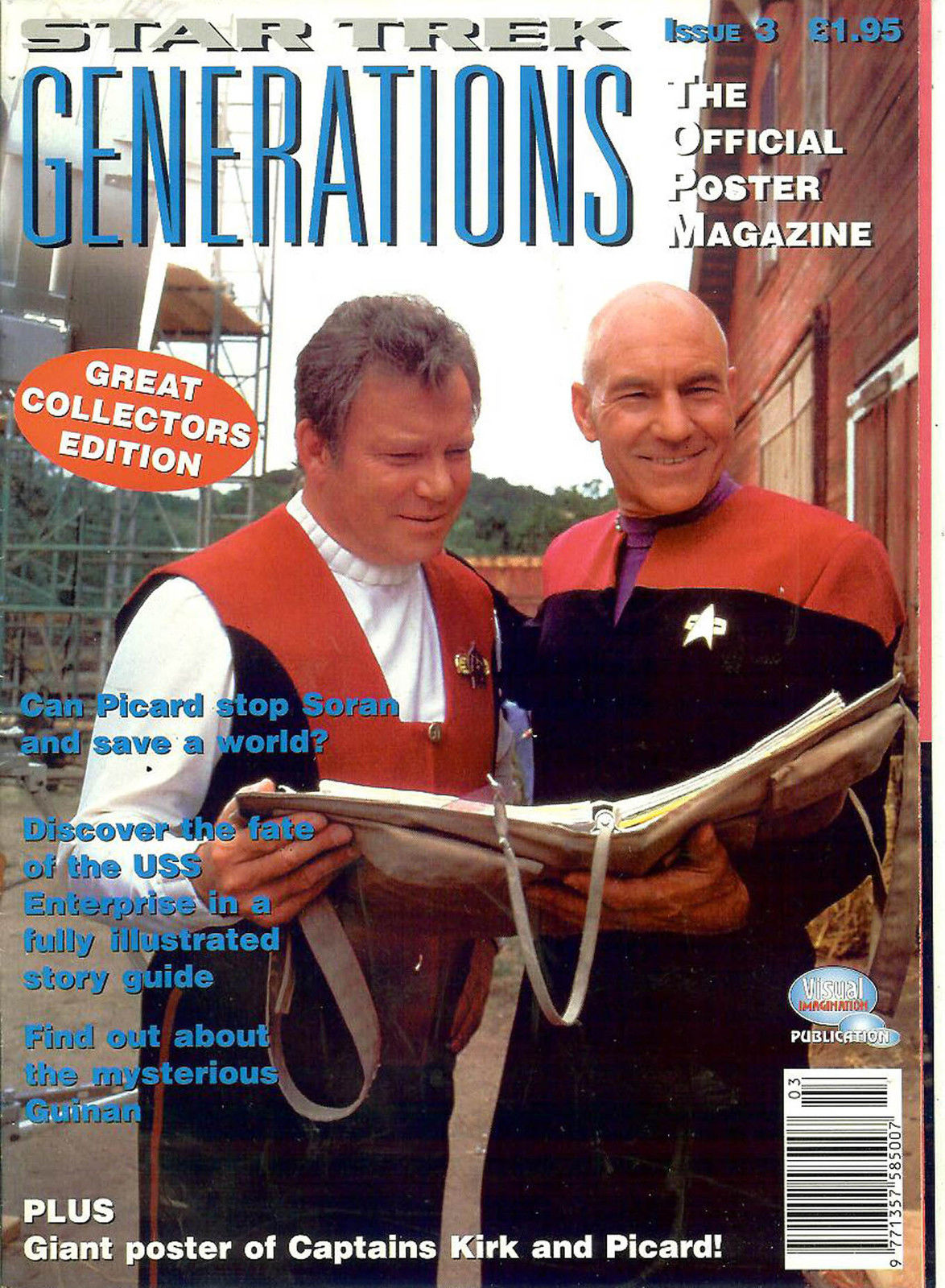 Star Trek Generations Poster Magazine #3