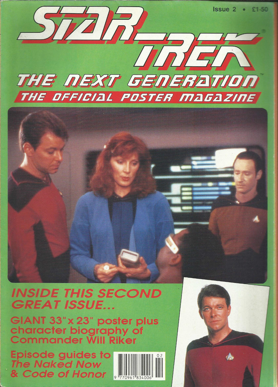 Star Trek: The Next Generation Poster Magazine #2