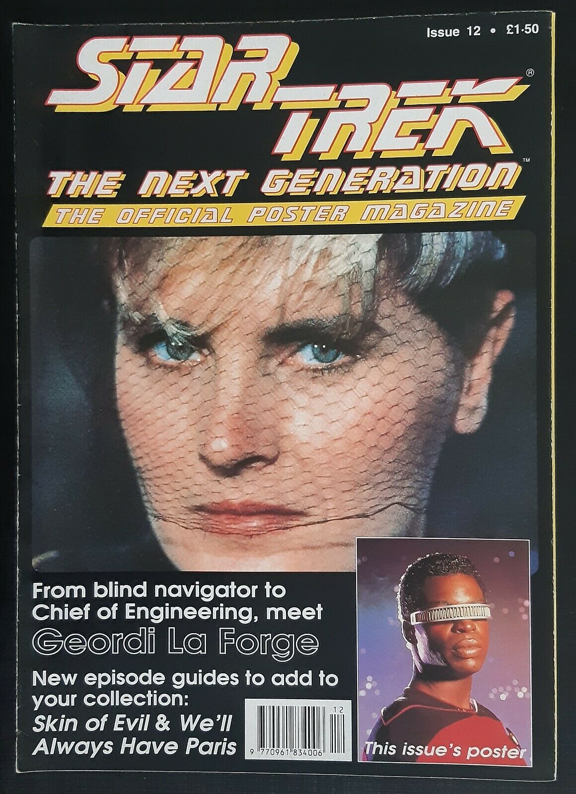 Star Trek: The Next Generation Poster Magazine #12
