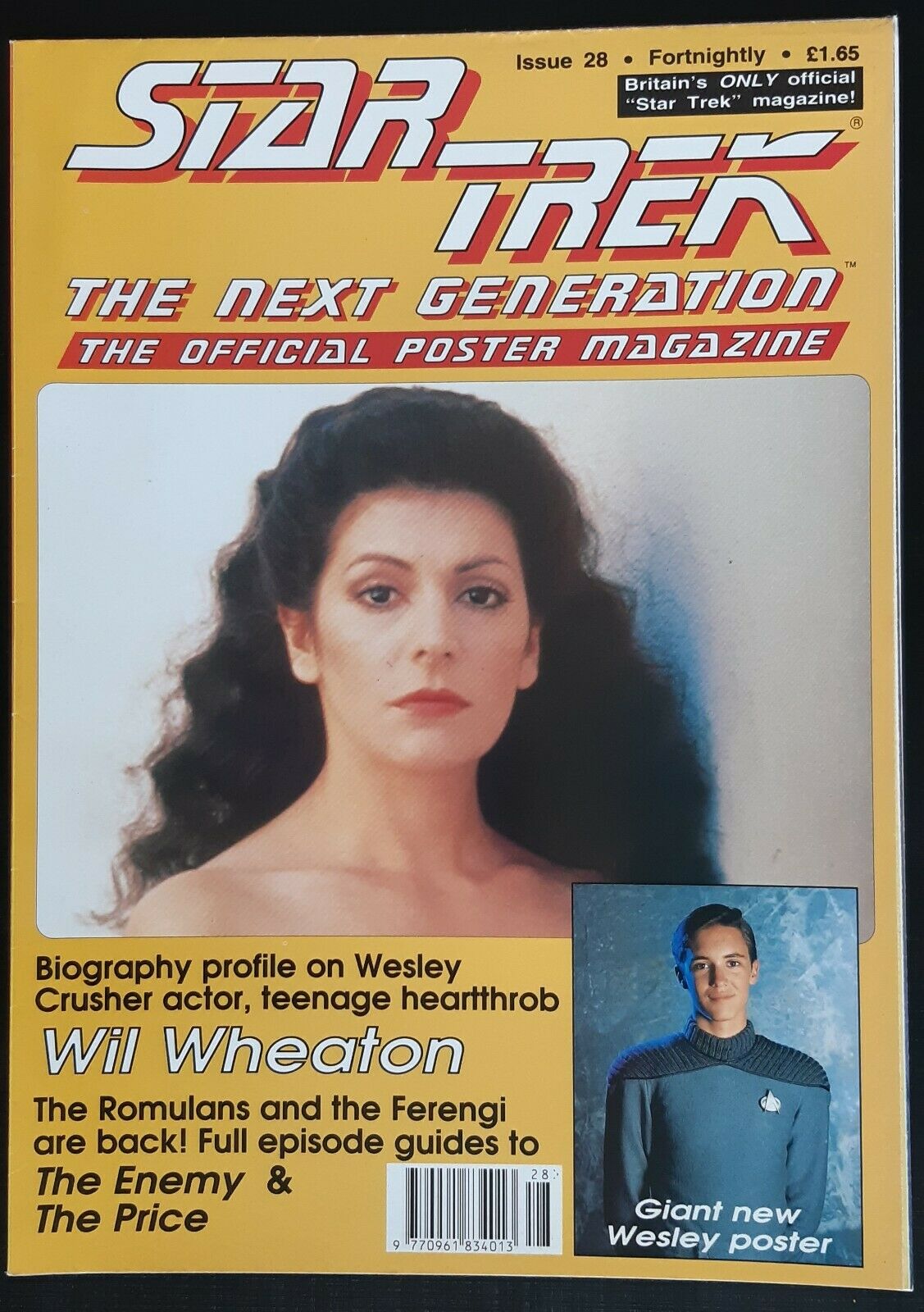 Star Trek: The Next Generation Poster Magazine #28