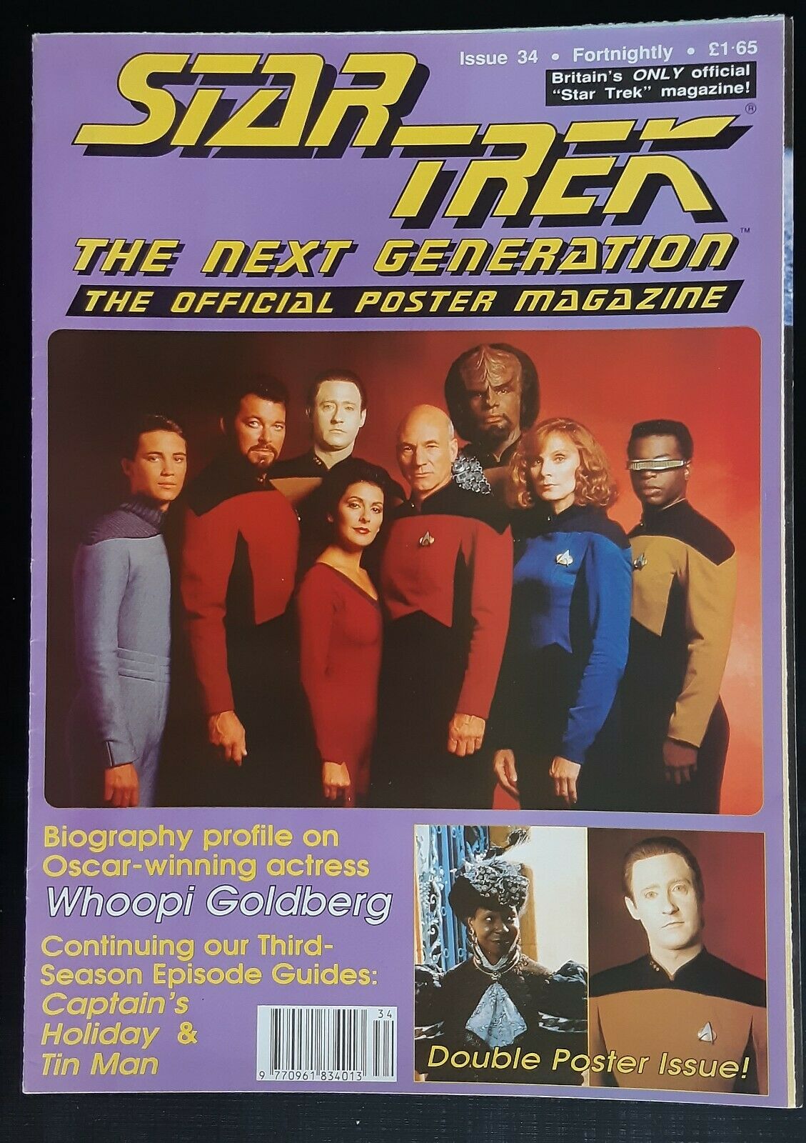Star Trek: The Next Generation Poster Magazine #34