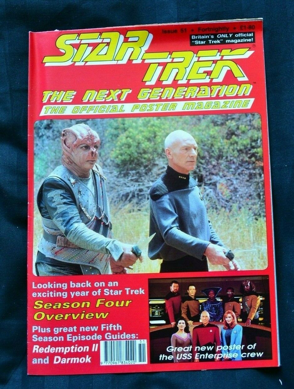 Star Trek: The Next Generation Poster Magazine #51
