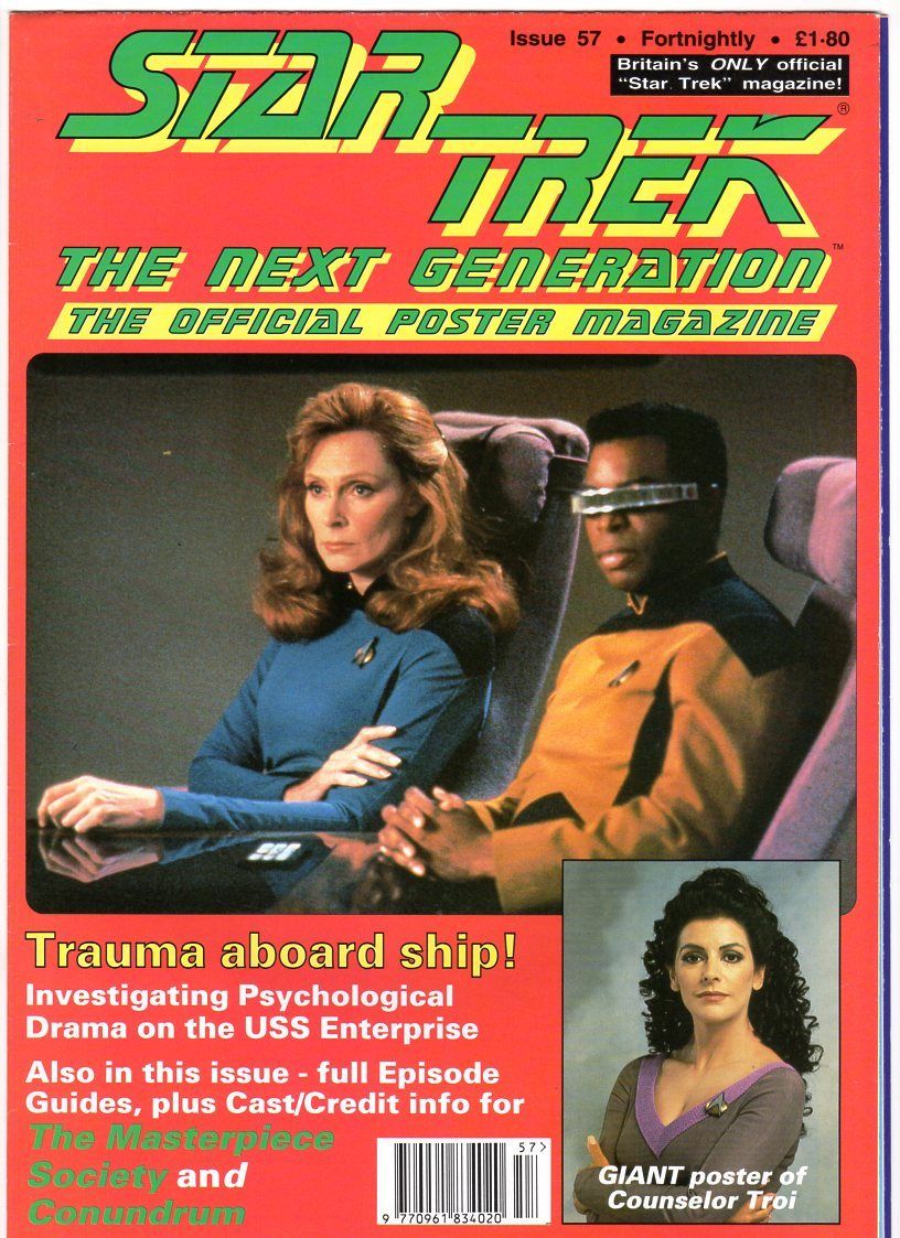 Star Trek: The Next Generation Poster Magazine #57