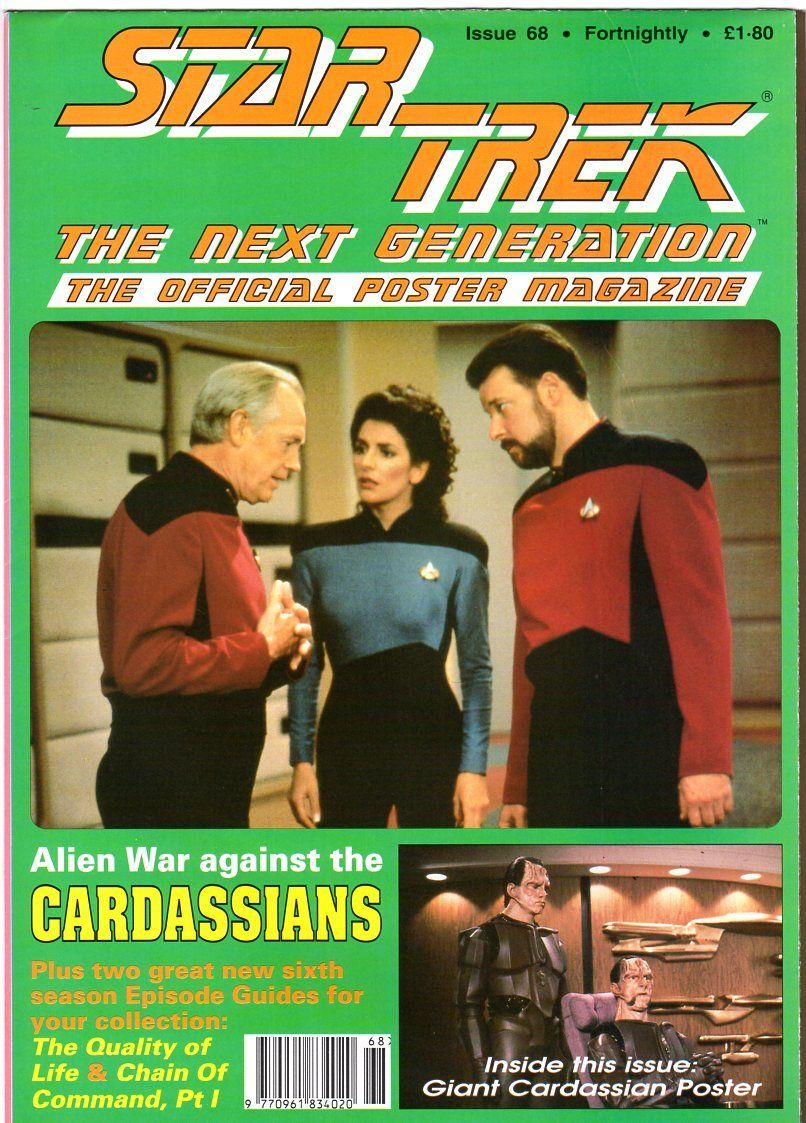 Star Trek: The Next Generation Poster Magazine #68