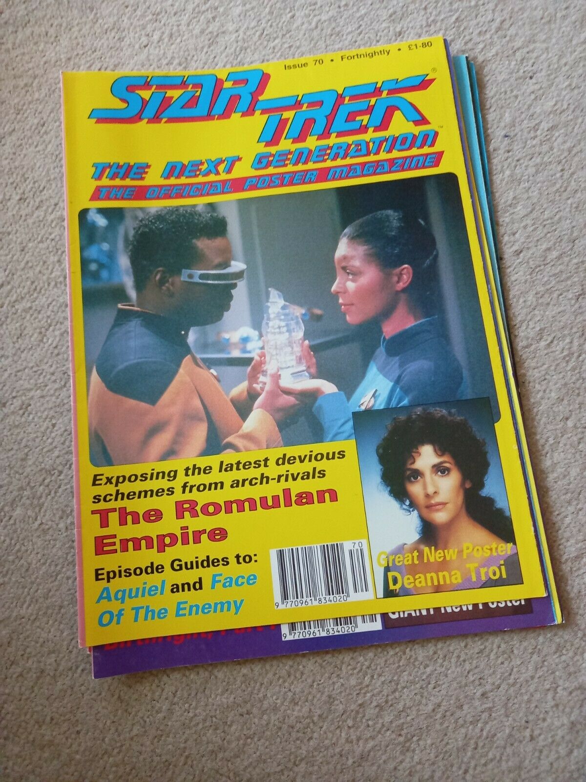Star Trek: The Next Generation Poster Magazine #70