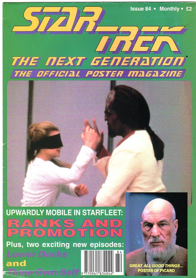 Star Trek: The Next Generation Poster Magazine #84
