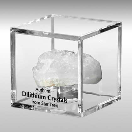 Roddenberry Screen Filmed Dilithium Crystal