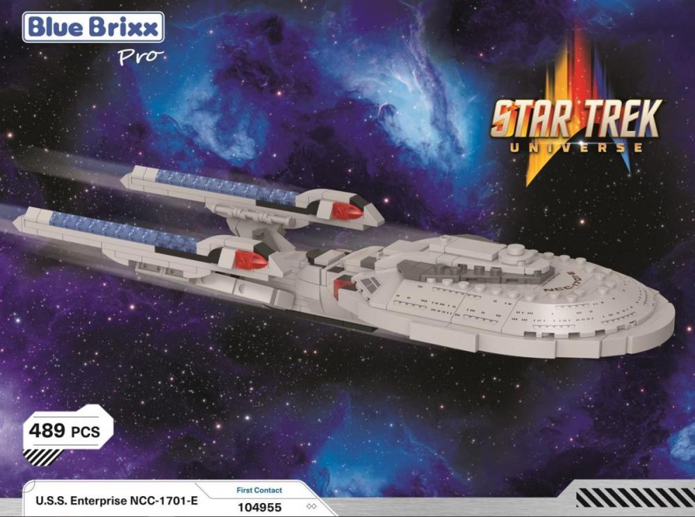 Blue Brixx U.S.S. Enterprise NCC-1701-E Box Medium
