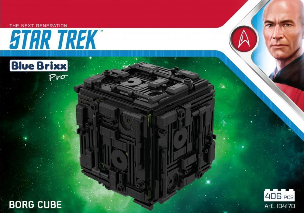 Blue Brixx Star Trek Borg Cube Small Box