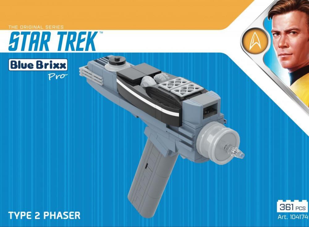 Blue Brixx Star Trek Type 2 Phaser Box