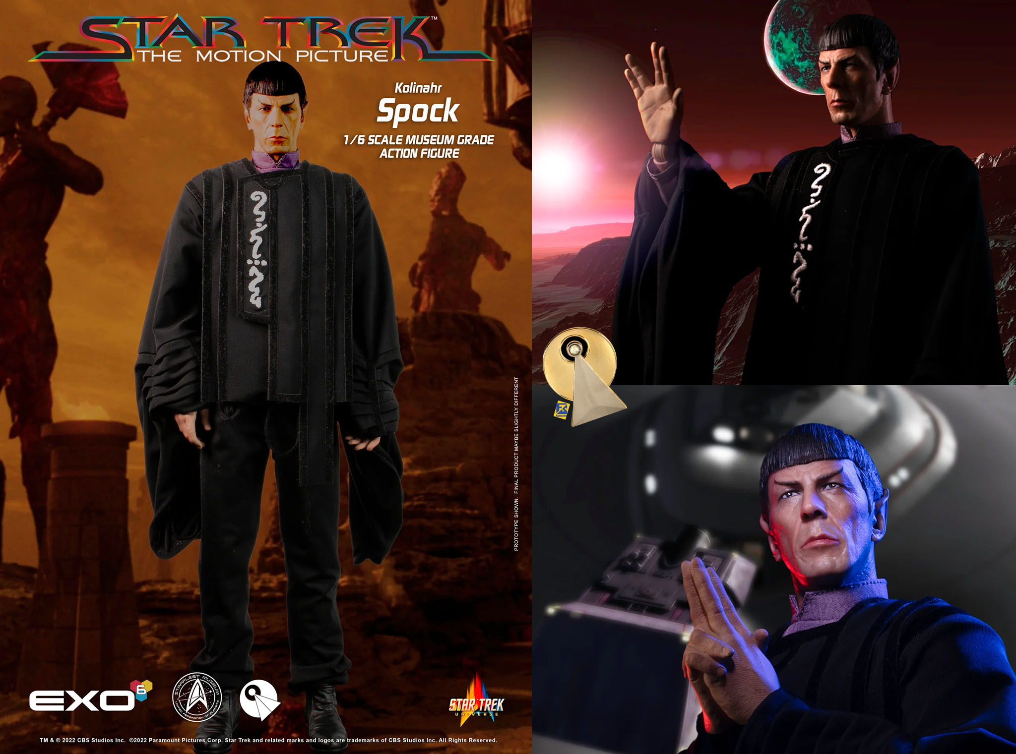 Exo-6 Figure: ST:TMP Spock