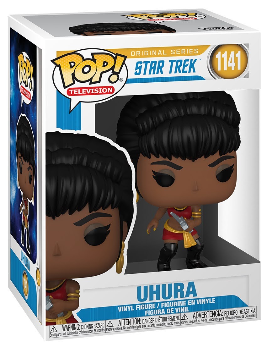 Funko Pop! TOS Series 2 Uhura in "Mirror, Mirror" outfit
