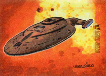 Carlos Cabaleiro Sketch - USS Voyager NCC-74656