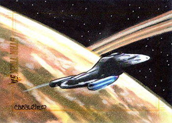 Carlos Cabaleiro Sketch - USS Voyager NCC-74656