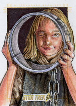 Adam & Bekah Cleveland Sketch - Martia as a Girl