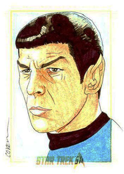 Roy Cover Sketch - Spock