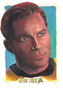 Kevin Graham Sketch - James T. Kirk