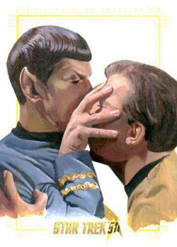 Kevin Graham Sketch - Kirk and Spock