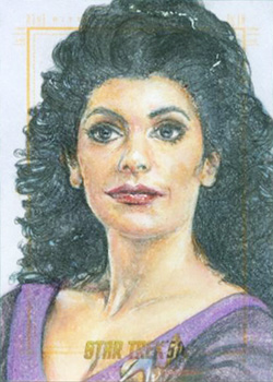 Debbie Jackson Sketch - Deanna Troi