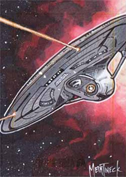 Warren Martineck Sketch - USS Enterprise NCC-1701-E #4