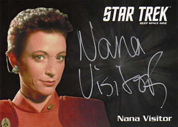 Silver Autograph - Nana Visitor