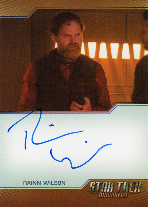 Discovery Season Two Rainn Wilson Bordered Autograph Card