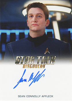 Discovery Season Two Sean Connolly Affleck Full Bleed Autograph Card
