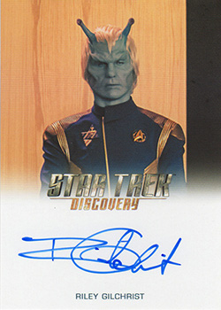Discovery Season Two Riley Gilchrist Full Bleed Autograph Card