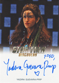 Discovery Season Two Yadira Guevara-Prip Full Bleed Autograph Card