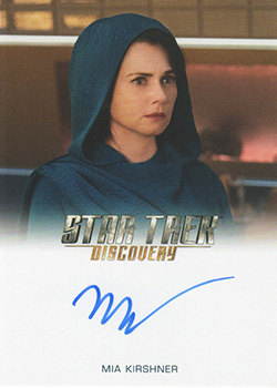 Discovery Season Two Mia Kirshner Full Bleed Autograph Card