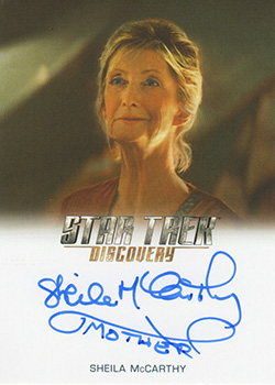 Discovery Season Two Sheila McCarthy Full Bleed Autograph Card