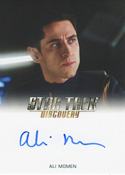 Discovery Season Two Ali Momen Full Bleed Autograph Card