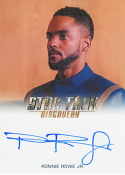 Discovery Season Two Ronnie Rowe Full Bleed Autograph Card
