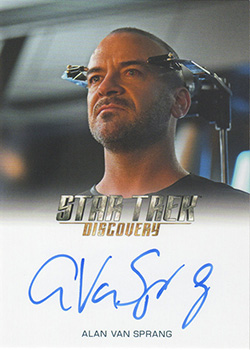Discovery Season Two Alan van Sprang Full Bleed Autograph Card