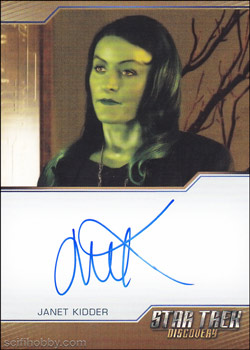 Discovery Season Three Janet Kidder Bordered Autograph Card