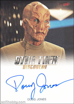 Discovery Season Three Doug Jones Full Bleed Autograph Card
