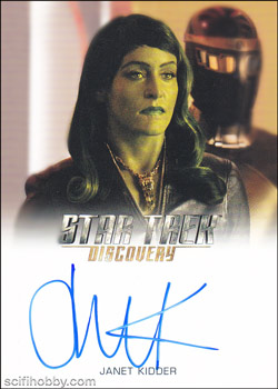Discovery Season Three Janet Kidder Full Bleed Autograph Card