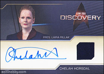Discovery Season Four Autograph Relic Card - Chelah Horsdal