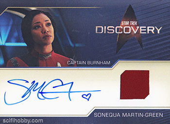 Discovery Season Four Autograph Relic Card - Sonequa Martin-Green